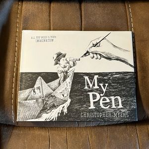 My Pen Book By Christopher Myers 2015 1st Edition Has Dust Jacket